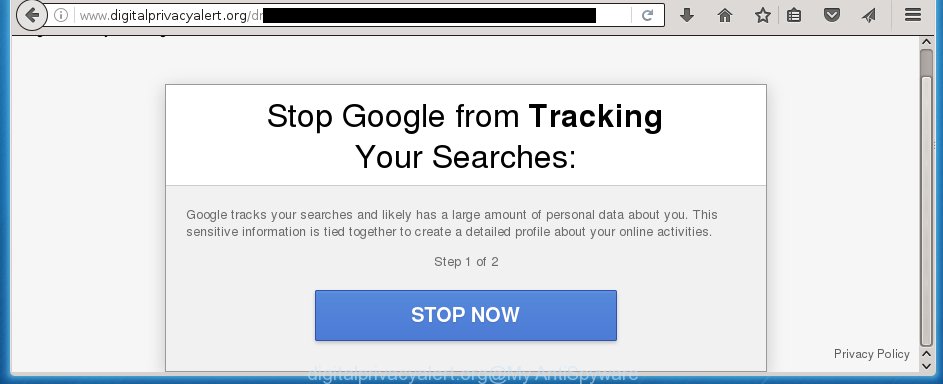 digitalprivacyalert.org pop-up