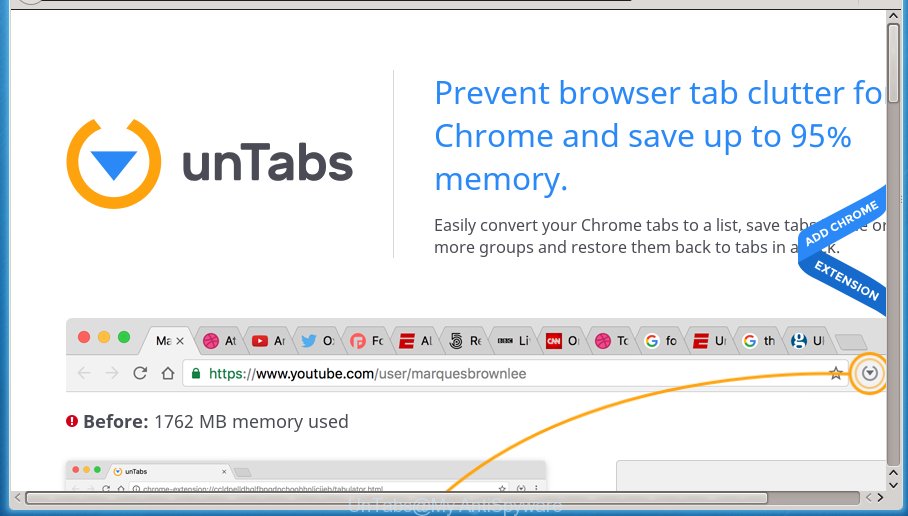 UnTabs adware