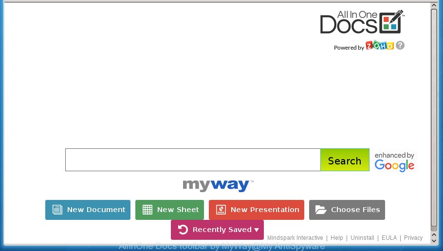 AllInOne Docs toolbar by MyWay