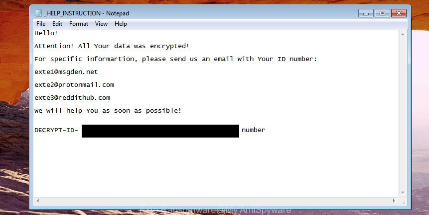 Exte Ransomware