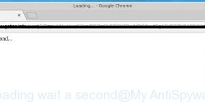 Loading wait a second