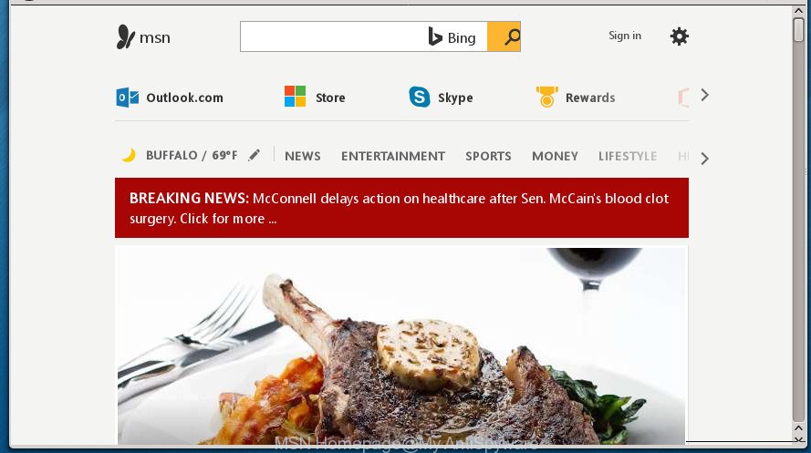 MSN Homepage