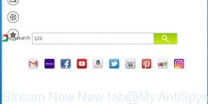 TV Stream Now New tab