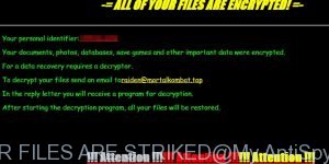 YOUR FILES ARE STRIKED