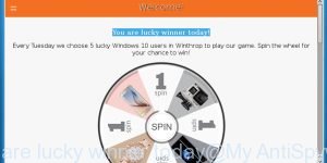 You are lucky winner today