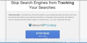 Stop Search Engines from Tracking