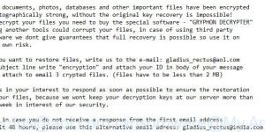 gladius_rectus@aol.com ransomware