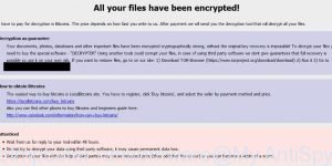 GlobeImposter ransomware