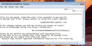SynAck Ransomware