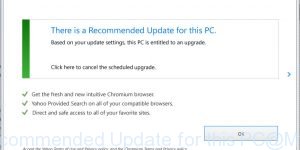 There is a Recommended Update for this PC
