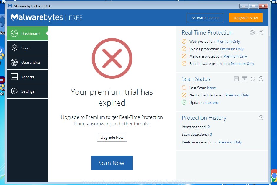 MalwareBytes Anti-Malware for Windows