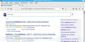 Alpha Shoppers Search virus