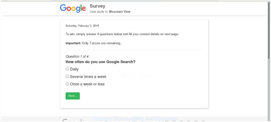 Google Survey