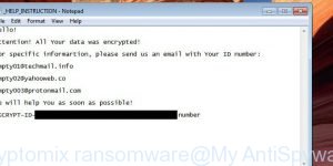 Cryptomix ransomware