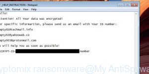 Cryptomix ransomware