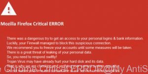 Google Chrome Critical ERROR