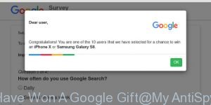 You Have Won A Google Gift