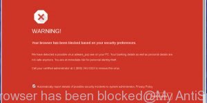 Your browser has been blocked