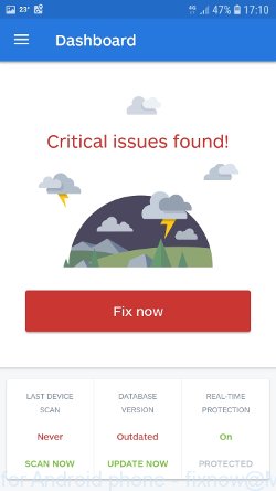 Malwarebytes for Android phone - Fix now