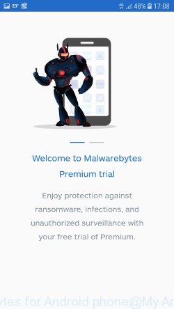 Malwarebytes for Android phone