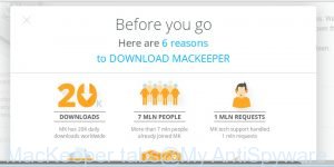 MacKeeper tabs