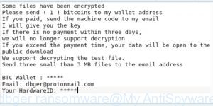 dbger ransomware
