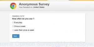 Chrome Opinion Survey