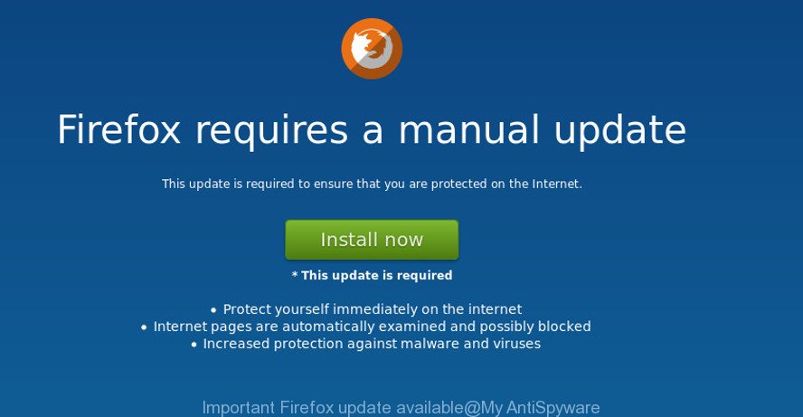 Important Firefox update available