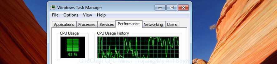 GridCash CPU Miner Trojan