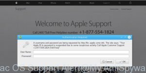 Mac OS Support Alert