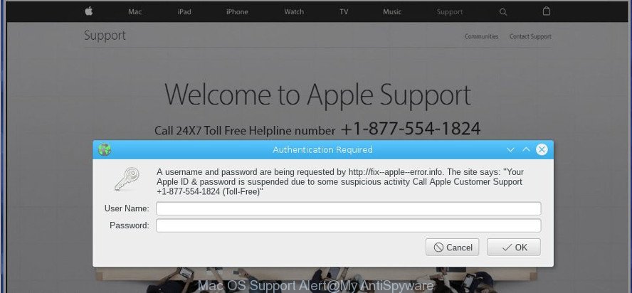 Mac OS Support Alert