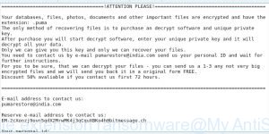 .Puma file extension ransomware