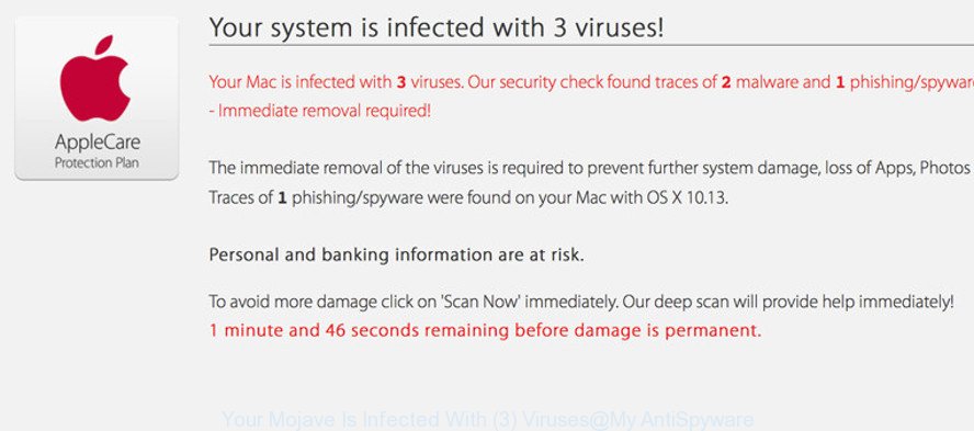 Your Mojave Is Infected With (3) Viruses