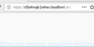 cloudfront.net redirect virus