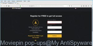 Moviepin pop-ups