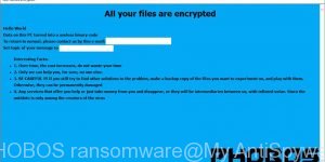 PHOBOS ransomware