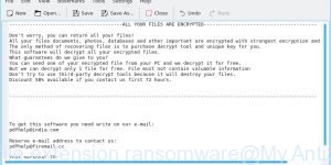 Tfudet file extension ransomware