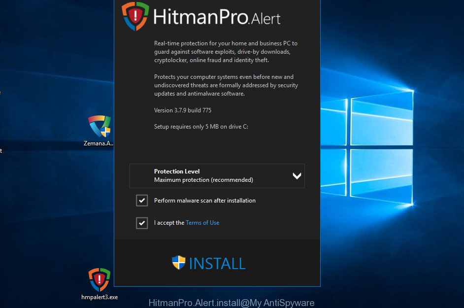 HitmanPro.Alert install