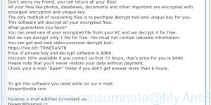 Kropun ransomware ransomnote