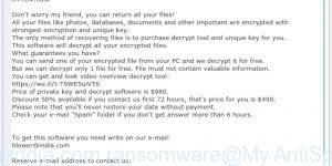 blower.india.com ransomware