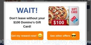 $100 Domino's Gift Card