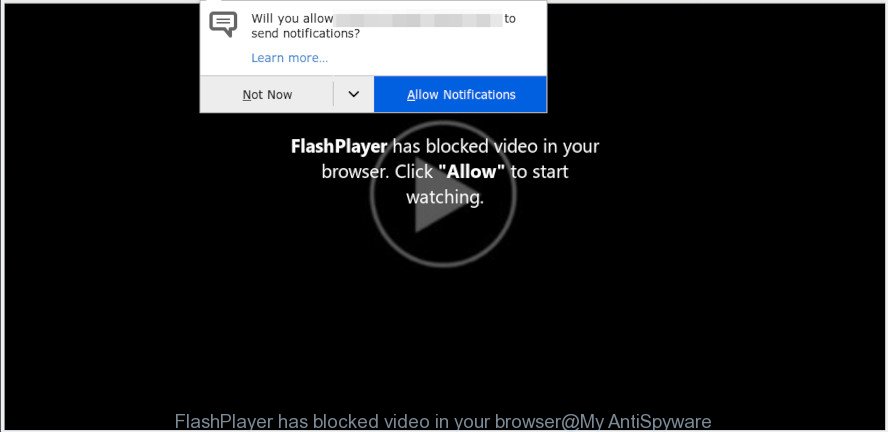 FlashPlayer has blocked video in your browser