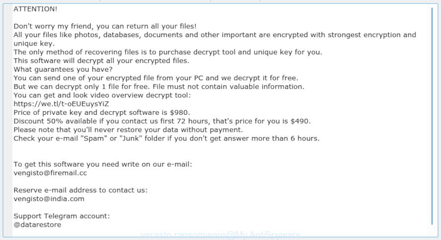 verasto ransomware