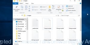 Files encrypted by .muslat ransomware