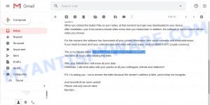 1FAKhLxgiaXY4MfS7QE8N45oTTn3HWWXwA Bitcoin Email Scam