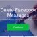 "Delete Facebook Messages" pop-up