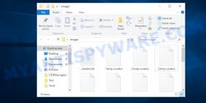 Files encrypted by Cosakos virus