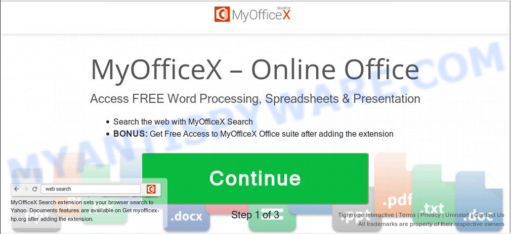 MyOfficeX Search