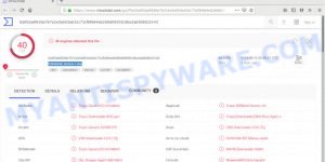 Varenyky virus - VirusTotal scan results