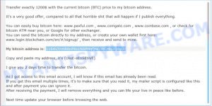 1164VJYmR8nP8z1NSPHqQreVWCMq2QdqUJ bitcoin email scam